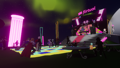 Flirtual DJ Night in VRChat