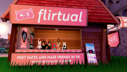 Flirtual at VRCon 2022